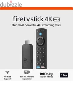 Amazon Fire TV Stick 4K Max streaming device