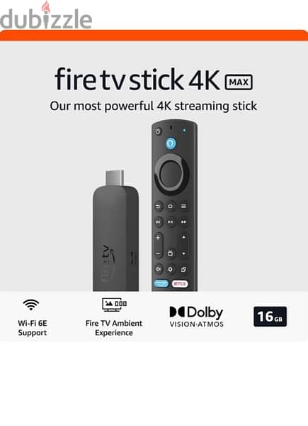 Amazon Fire TV Stick 4K Max streaming device 0