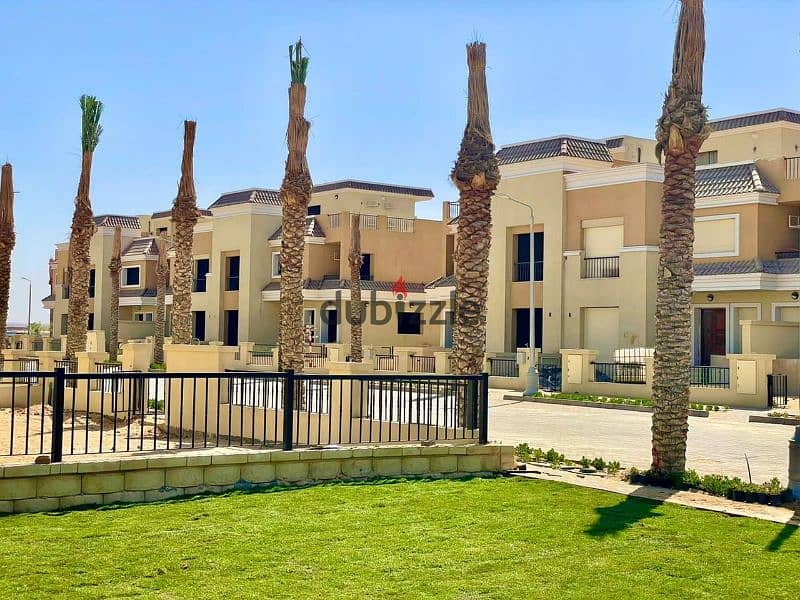 STANDALONE villa at the price of the launch, flat stage, only next to Madinaty on the Suez Road 7