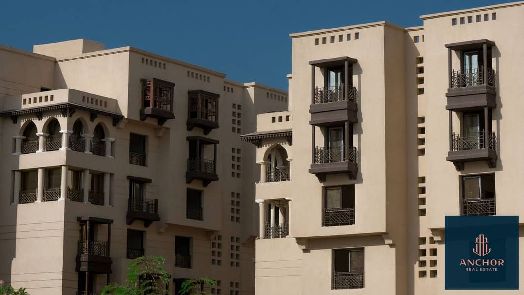 شقة تصلح تمويل عقاري استلام فوري في مشروع أرابيسك الفسطاط أقساط تصل الي 12 س -Ready To Deliver Apartment in ARABESQUE El Fustat installment up to 12 Y 9