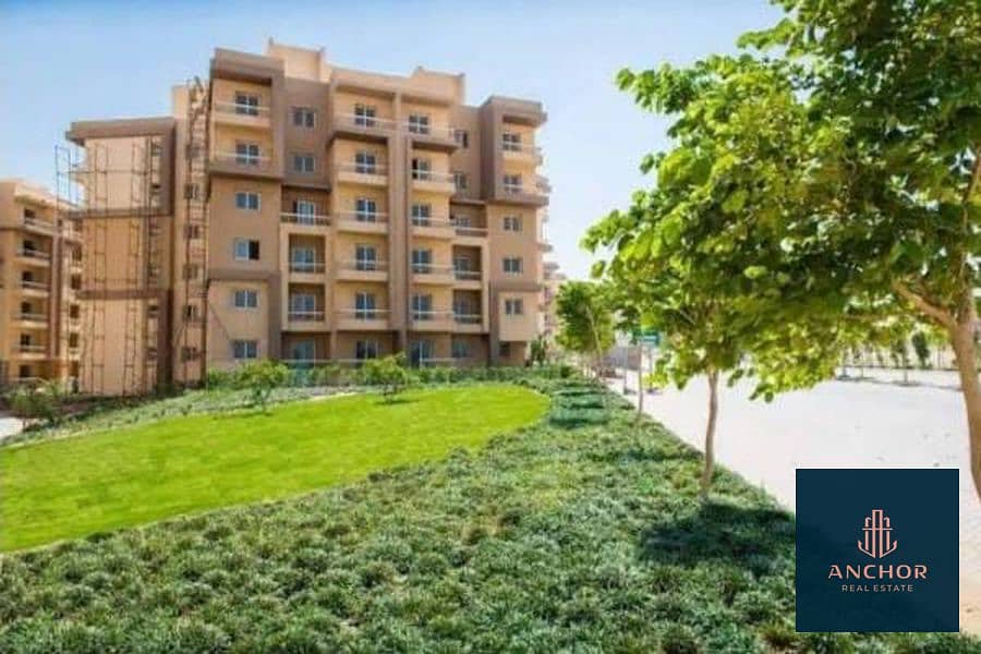 شقة 73 متر دور أول للبيع في اشجار سيتي طريق الواحات أكتوبر | Apartment for sale in Ashgar City Al Wahat Road in 6 October 7