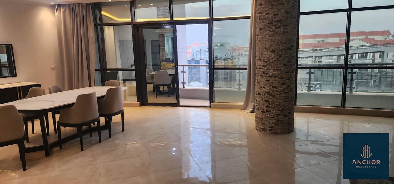 شقة 280 متر تشطيب سوبر لوكس استلام فوري في لاميرادا التجمع الخامس - Fully Finished Apartment 280 SQM Ready To Move in La Mirada New Cairo 5