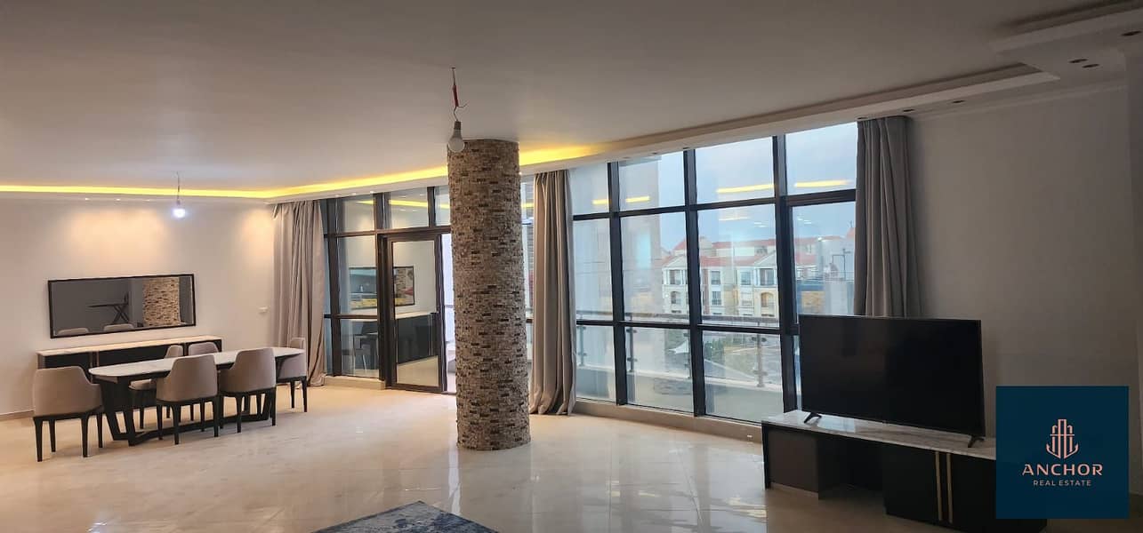 شقة 280 متر تشطيب سوبر لوكس استلام فوري في لاميرادا التجمع الخامس - Fully Finished Apartment 280 SQM Ready To Move in La Mirada New Cairo 7