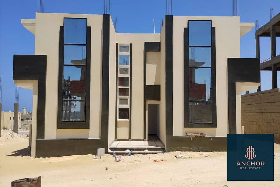 دوبلكس كامل التشطيب فيو اللاجون والبحر في الساحل الشمالي | FINISHED DUPLEX LAGOON AND SEA VIEW AT NORTH COAST 9