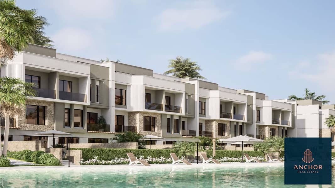 تاون هاوس علي الحزام الاخضر بمقدم 10% فقط في ايزولا فيلا في نيو زايد | Townhouse in Green River with only 10% Down Payment in Isola Villas Zayed 3