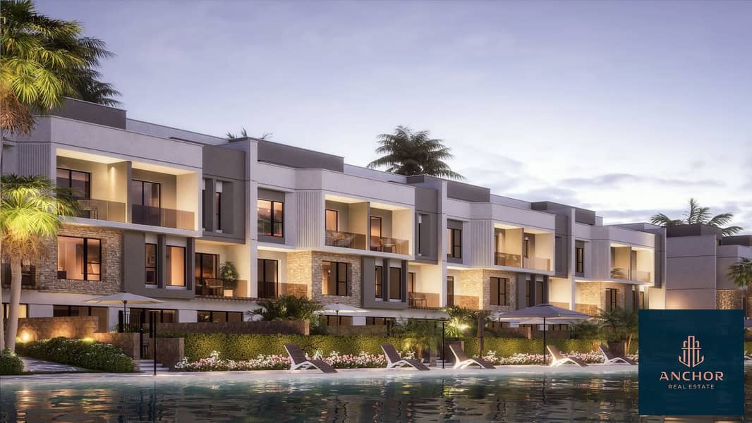 تاون هاوس علي الحزام الاخضر بمقدم 10% فقط في ايزولا فيلا في نيو زايد | Townhouse in Green River with only 10% Down Payment in Isola Villas Zayed 4