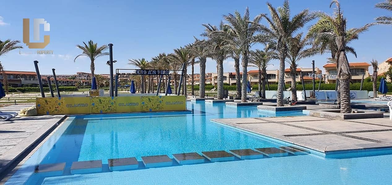 شالية بحديقة للبيع استلام فوري متشطب الترا سوبر لوكس ريسيل لافيستا باي الساحل الشمالي  Resale La Vista Bay North Coast 2