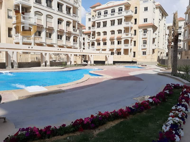 Apartment for Sale Ready to Move Beside Waterway New Cairo  Laila Compound Double View North 90th Compound overlooking Al Hayat Compound 1