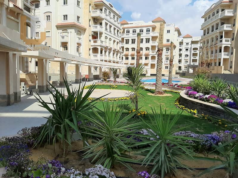 Apartment for Sale Ready to Move Beside Waterway New Cairo  Laila Compound Double View North 90th Compound overlooking Al Hayat Compound 5