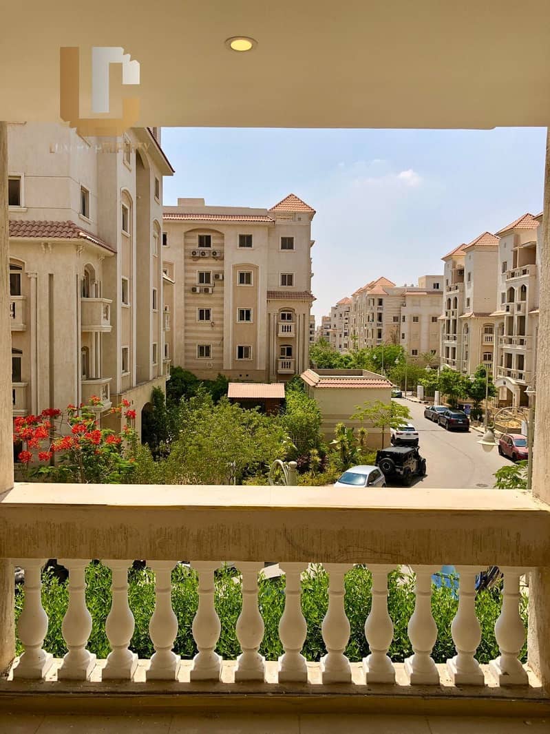 Apartment for Sale Ready to Move Beside Waterway New Cairo  Laila Compound Double View North 90th Compound overlooking Al Hayat Compound 7