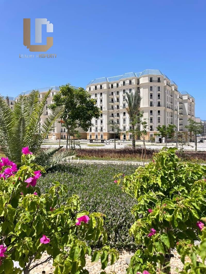 Apartment for sale Ready to Move Fully Finished  With DP 10% Installments Over 12 years in New Alamein from the Saudi Egyptian Developments 12