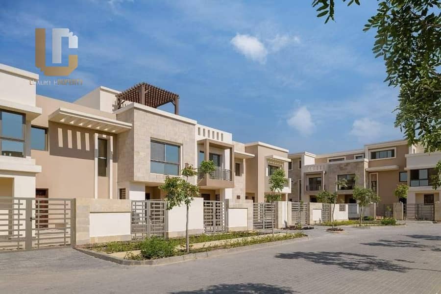 Resale Taj City Less Than Developer Price Villa Town House Corner for Sale Open View on Garden Installments over 8 years 9