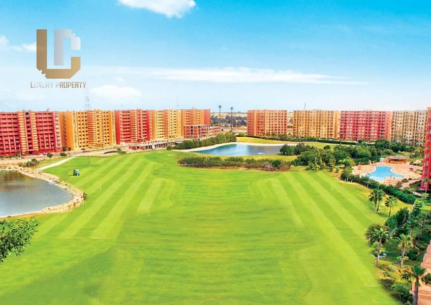 شالية للبيع جولف بورتو مارينا الساحل الشمالي  فيو لاجون وملاعب الجولف ريسيل بأقل سعر Resale Porto Golf Marina 3