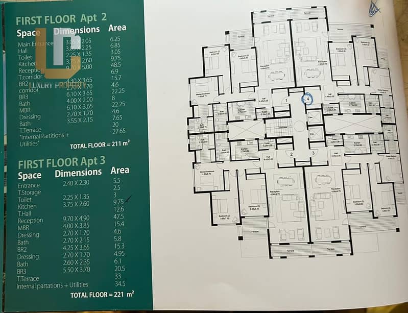 Apartment for Sale Hyde Park New Cairo Resale Ready To Move Very Prime Location 5th Settlement 9