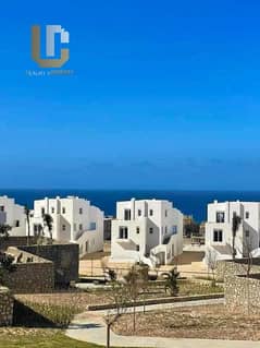 Villa First row lagoon Ready To Move Finished With AC's for Sale Ras Elhekma Jefaira North Coast Resale Less than Developer Price