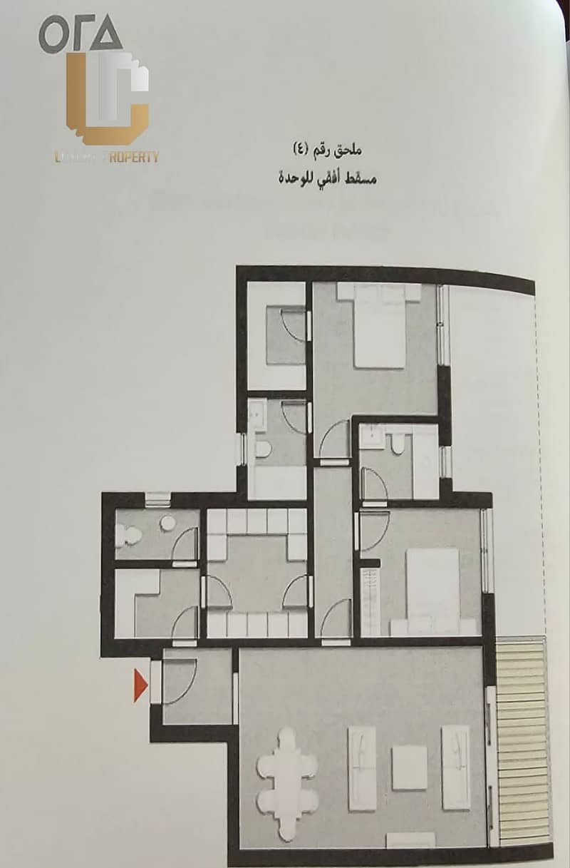 Apartment for sale View Zed Park PSR Phase Resale Zed West Less than developer Price By 10 million Installments Over 2031  Shaik Zayed 1