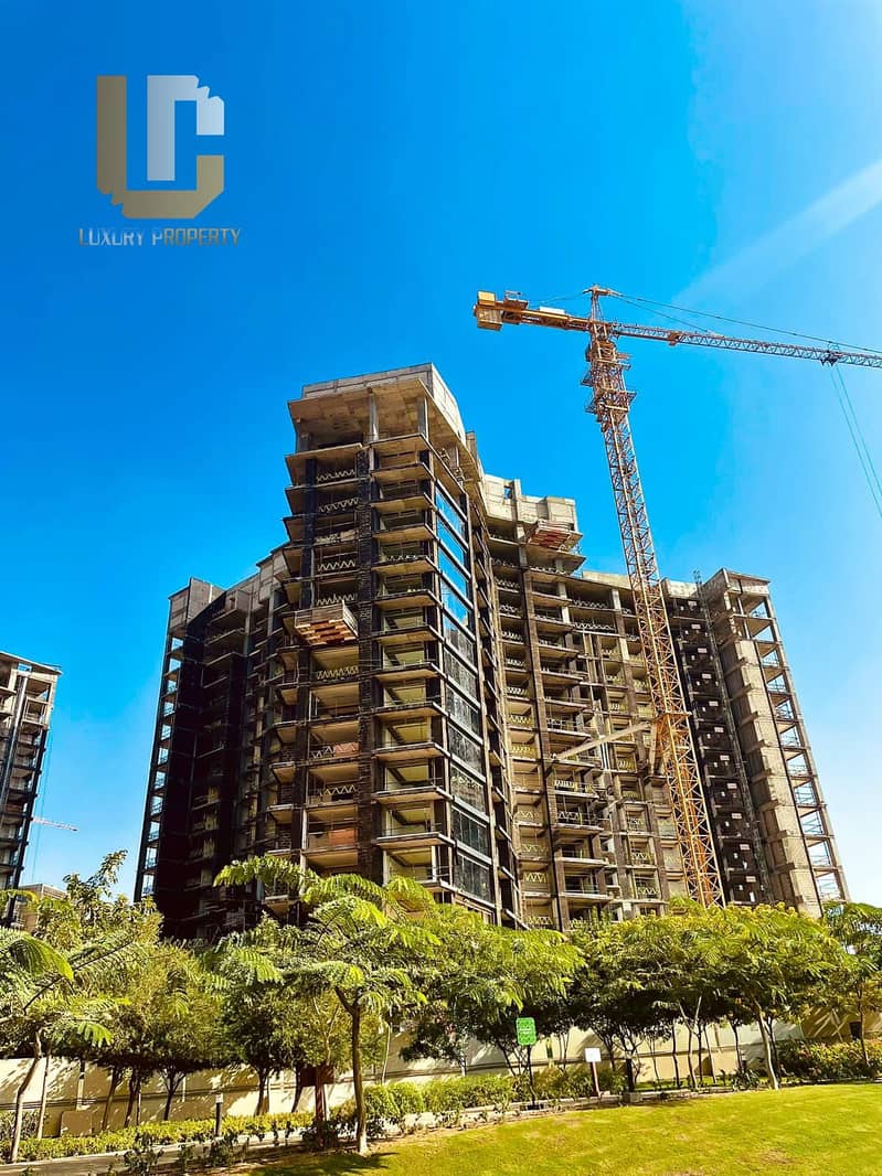 Apartment for sale View Zed Park PSR Phase Resale Zed West Less than developer Price By 10 million Installments Over 2031  Shaik Zayed 10