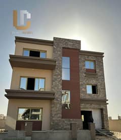 Villa For Sale Gardenia Compound Ready To Move High End Fully Finished It has a front & back and side garden for which an elevator permit is issued