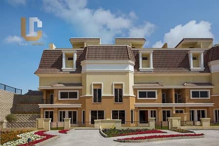 Villa Townhouse Ready to Move for Sale Resale Sarai With Lowest Price  prime Location 5th settlement