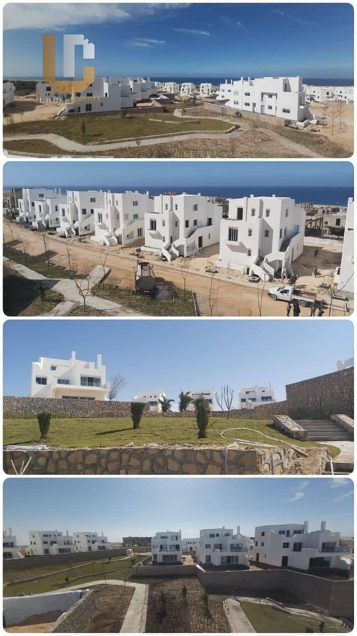 For Sale Villa With Cabin First Row Lagoon Fully Finished With Ac's lowest resale Price Jefaira North Coast Ras ElHekma 5