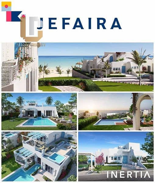 For Sale Villa With Cabin First Row Lagoon Fully Finished With Ac's lowest resale Price Jefaira North Coast Ras ElHekma 6