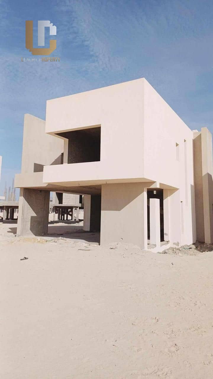 For Sale Villa With Cabin First Row Lagoon Fully Finished With Ac's lowest resale Price Jefaira North Coast Ras ElHekma 11