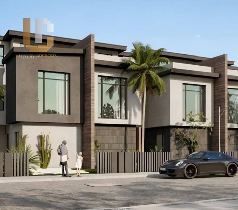 Resale independent villa for sale, in Creek Town,  at less than the company price in New Cairo. 4