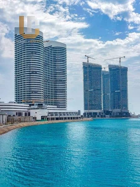 An apartment in The Gate, El Alamein Towers, ready to move with a view of the sea and the entire city of El Alamein from the top of the tower 0