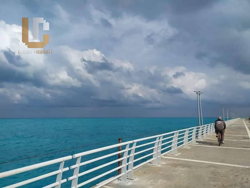 An apartment in The Gate, El Alamein Towers, ready to move with a view of the sea and the entire city of El Alamein from the top of the tower 2