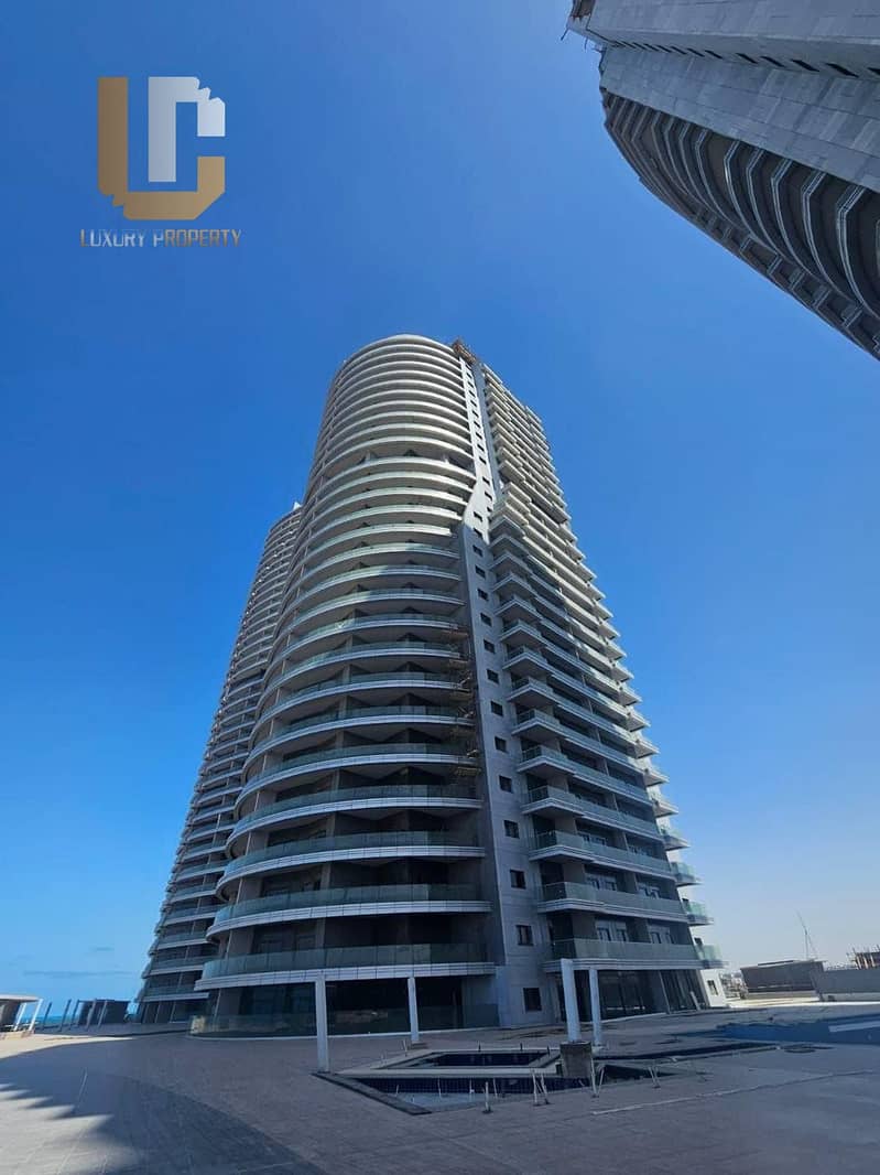 An apartment in The Gate, El Alamein Towers, ready to move with a view of the sea and the entire city of El Alamein from the top of the tower 9