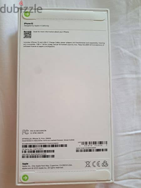 iphone 15 256Gb pink (e-sim)  new&sealed 1