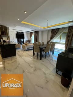 Apartment 186m ready to move super deluxe finishing with Ac and kitchen in the Fifth Settlement next to American University Amorada Compound New Cairo 0