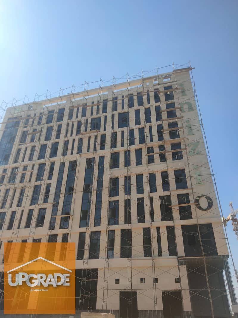 office 48m ready to move fully finished with AC in the Financial District New Capital in front of presidency near from Central Bank and Stock Exchange 7