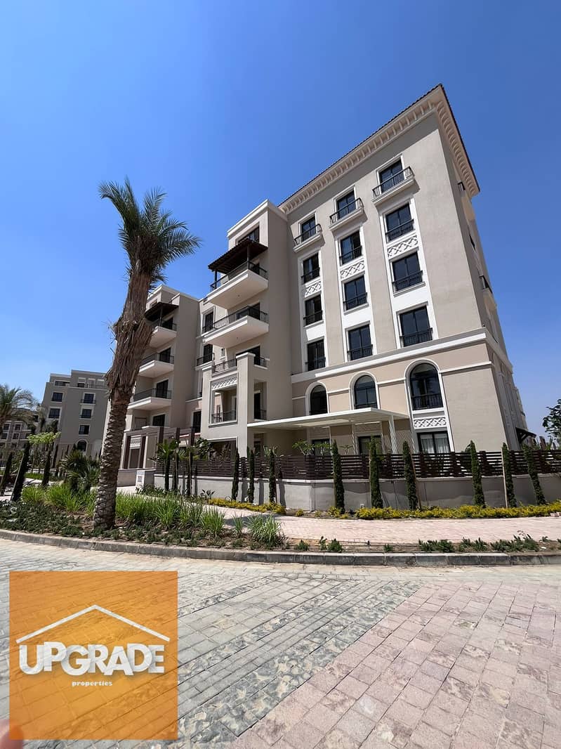 A fully finished apartment for sale with a total area of 159 sqm, ready to move in Village West compound, heart of Sheikh Zayed. With a 30% discount. 0