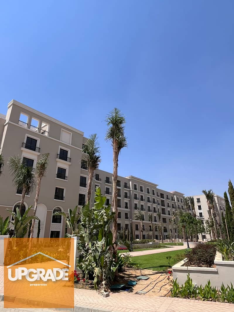 A fully finished apartment for sale with a total area of 159 sqm, ready to move in Village West compound, heart of Sheikh Zayed. With a 30% discount. 24