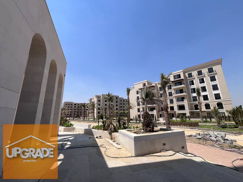 A fully finished apartment for sale with a total area of 159 sqm, ready to move in Village West compound, heart of Sheikh Zayed. With a 30% discount. 27