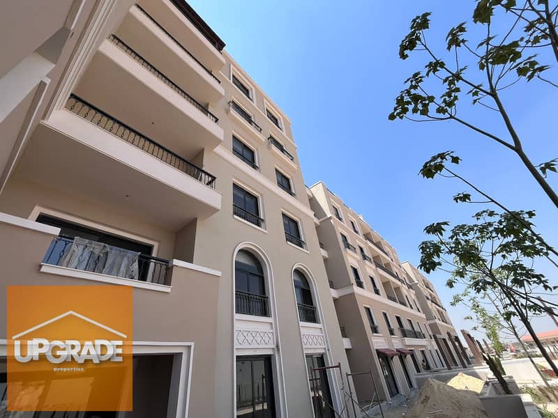 A fully finished apartment for sale with a total area of 159 sqm, ready to move in Village West compound, heart of Sheikh Zayed. With a 30% discount. 28