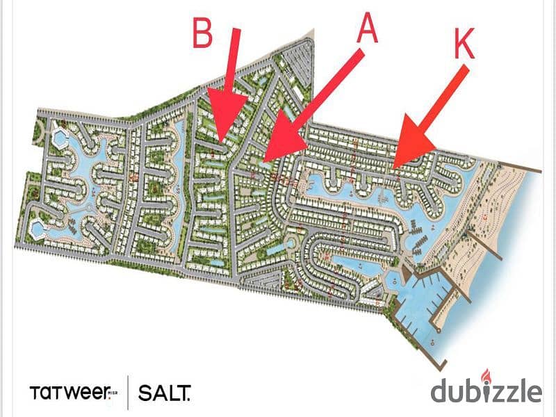 خصم 10% لمده 10 أيام فقط  وتقسيط لحد 10 سنوات - Salt North coast 3