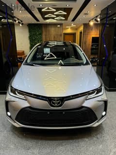 Toyota Corolla 2024 Elegance Silver  تويوتا كورولا 2024 إليجانس