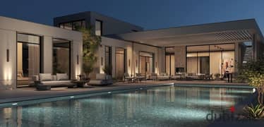 Finished villa with private pool Receiving an ultra super luxury compound in New Sheikh Zayed