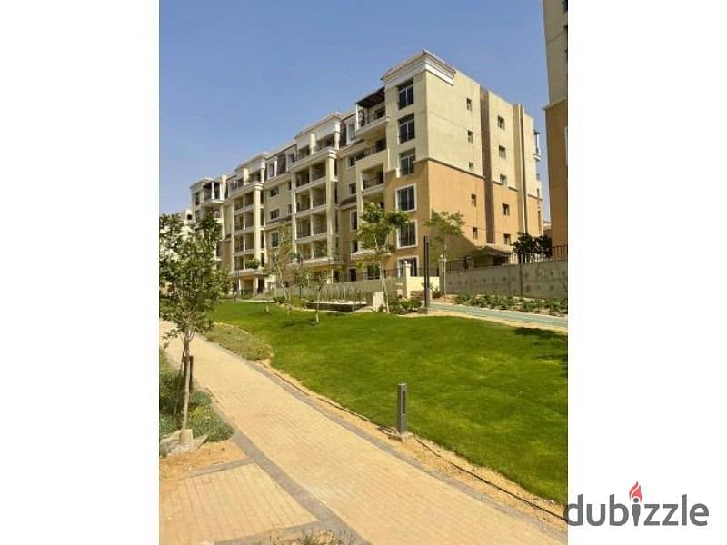 apartment in sarai compound with garden 310 m ready to move 1