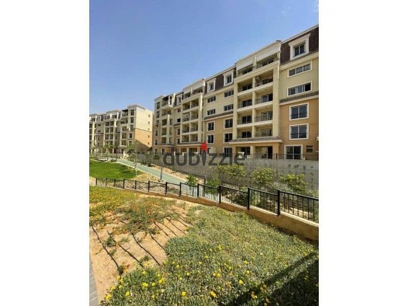 apartment in sarai compound with garden 310 m ready to move 2