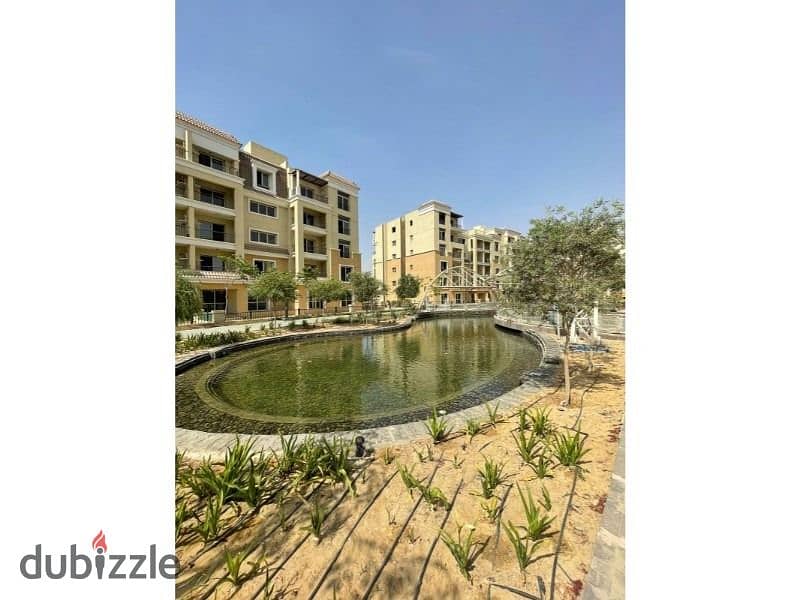 apartment in sarai compound with garden 310 m ready to move 5