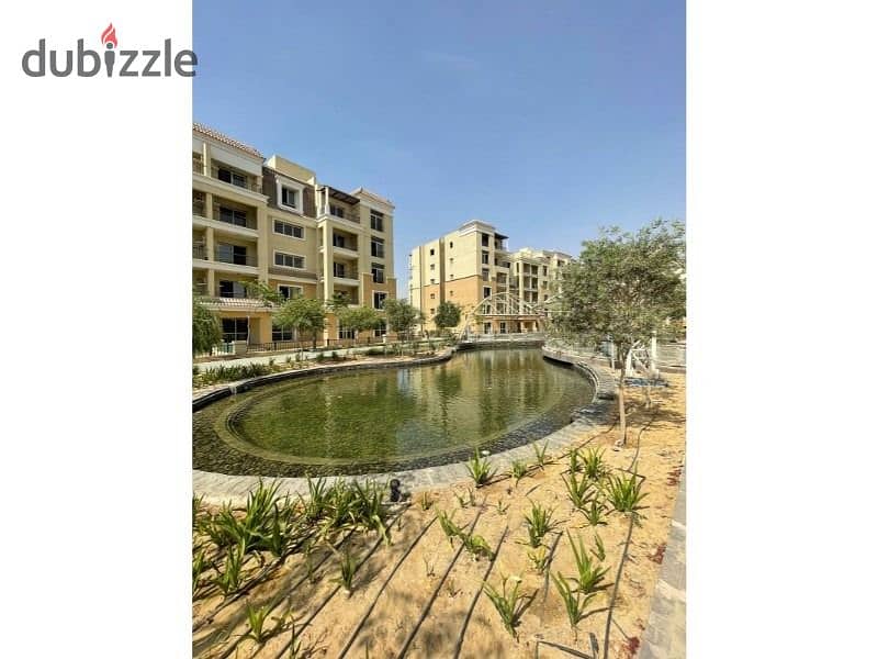 apartment 128 m with garden super ultra finishig in sarai compound 0