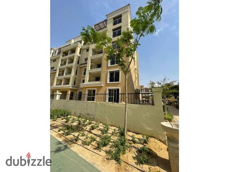 apartment 128 m with garden super ultra finishig in sarai compound 6