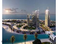 For sale in Al Alamein Towers A4, North Coast, sea view and sea lagoon 0