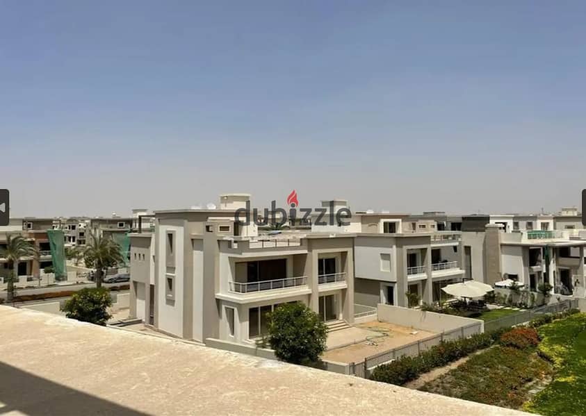 for rent apartment 2 bed finished with ACs special view in cairo festival city 6