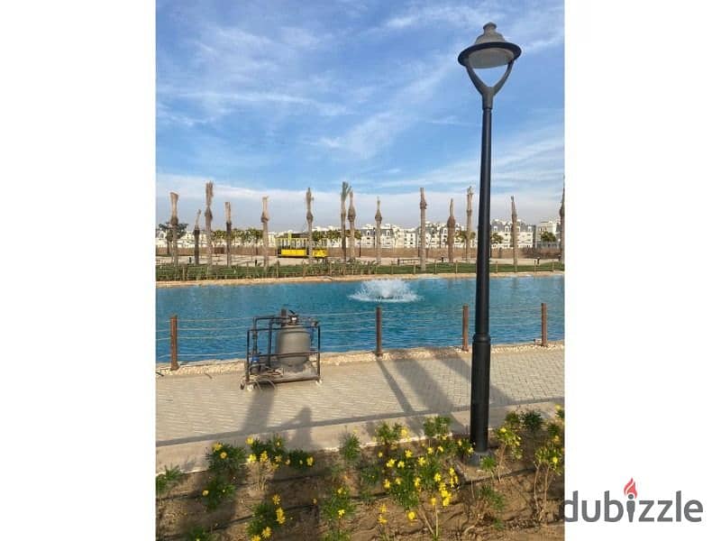 Without an overage apartment with garden128 m bahry view landscape with down payment and installments 10