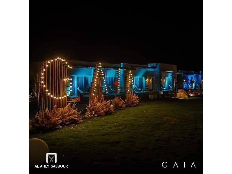 For sale in Gaia Sabbour, North Coast  Under market price payment and the best location Bahri Corner Townhouse 16