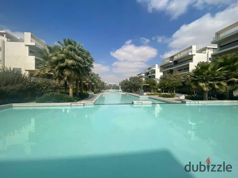 for sale apartment 3 bed with installment view lagoon in compound lake view 5